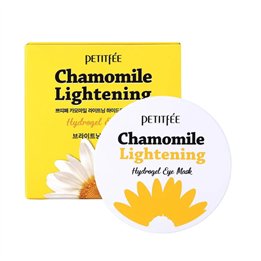 Petitfee, Chamomile Lightening, Hydrogel, Lightening, Day & Night, Eye Patch, 60 pcs - Teknashop Ltd