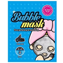Blingpop, Blingpop, Charcoal, Pore Cleansing, Sheet Mask, For Face, 25 g - Teknashop Ltd