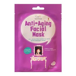 Cettua, Cettua, Anti-Aging, Sheet Mask, For Face, 20 g - Teknashop Ltd