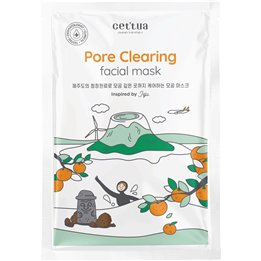 Cettua, Jeju, Pore Cleansing, Sheet Mask, For Face, 20 g - Teknashop Ltd