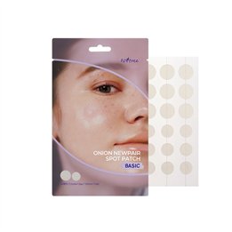 Isntree, Onion Newpair Spot Patch, Acne Treatment, As needed, Local Treatment Patch, For Face, 24 pcs - Teknashop Ltd
