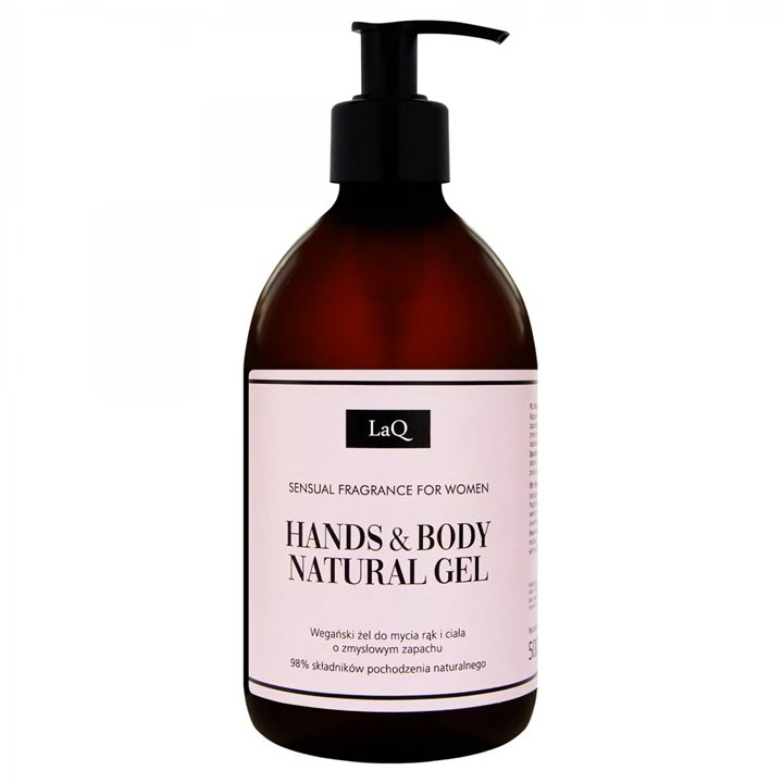 LaQ, Hands & Body, Hydrating, Shower Gel, For All Skin Types, 500 ml - Teknashop Ltd