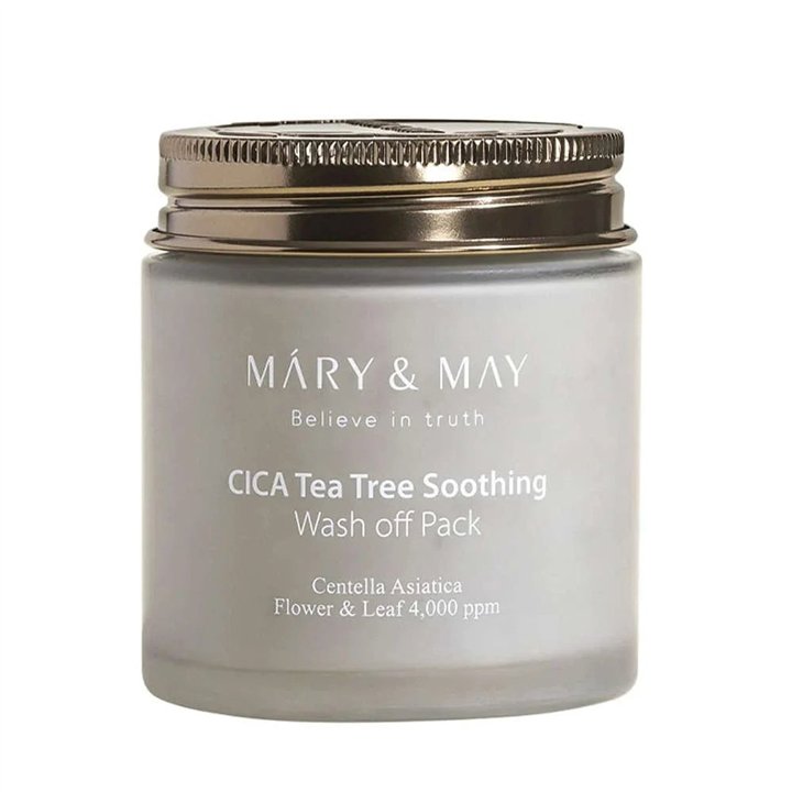 Mary and May, Cica Tea Tree Soothing, Purifying, Clay Mask, 125 g - Teknashop Ltd