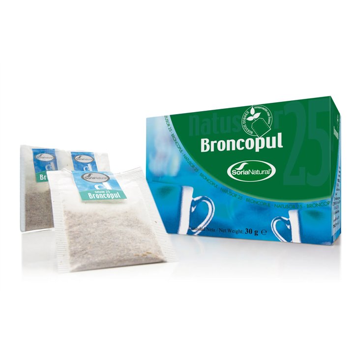 Soria Natusor 25 Broncopul 20 Filtros - unisex - Teknashop Ltd