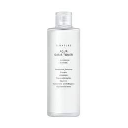 S.Nature, Aqua Oasis, Intense Hydration, Tonic Lotion, For Face, 300 ml - Teknashop Ltd