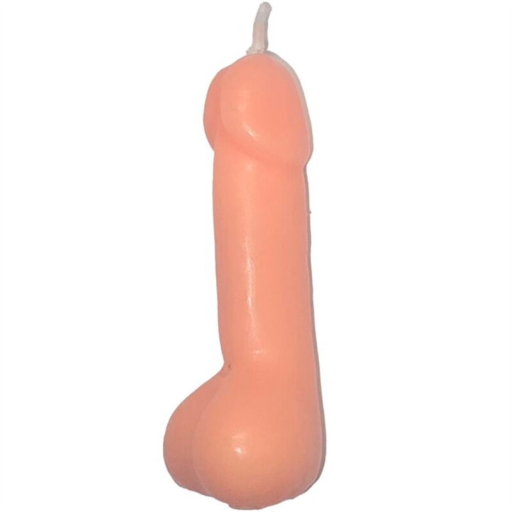 DIABLO PICANTE - PENIS SHAPED CANDLE FLESH - D-242389 - Teknashop Ltd