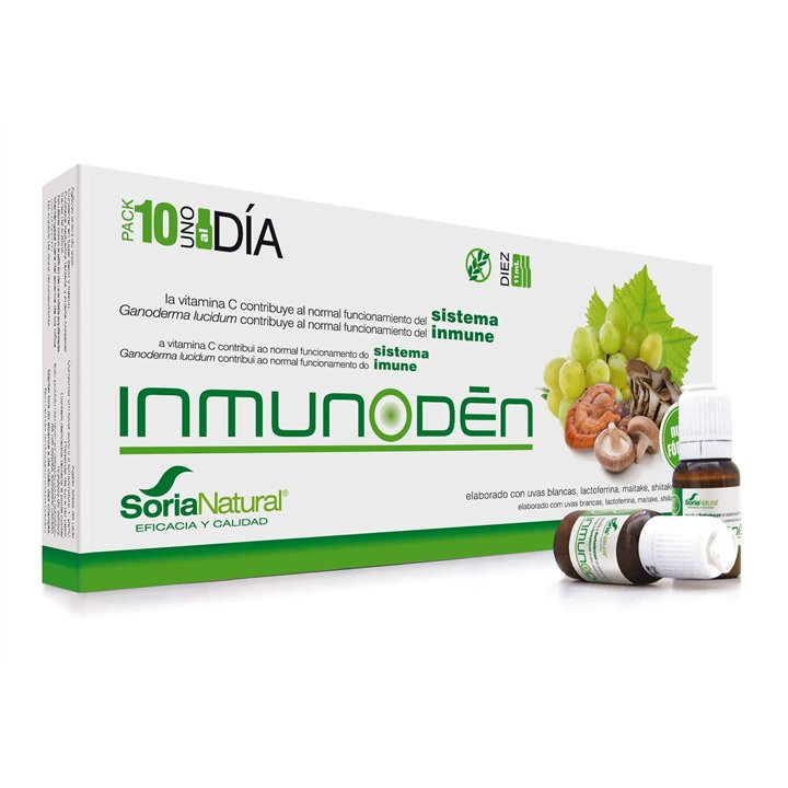 Soria Inmunoden Senior 10 Viales - unisex - Teknashop Ltd