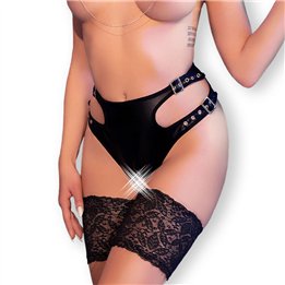 CHILIROSE - CR 4656 PANTIES CROTCHLESS BLACK L/XL - D-238951 - Teknashop Ltd