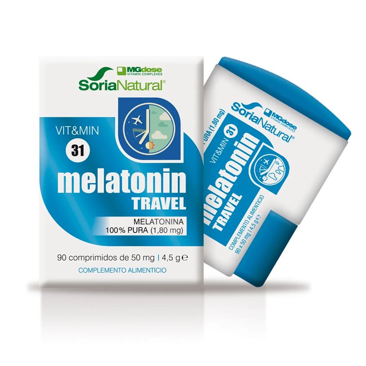 Mgdose Vit y Min 31 Melatonin Travel 90 X 50 Mg - unisex - Teknashop Ltd