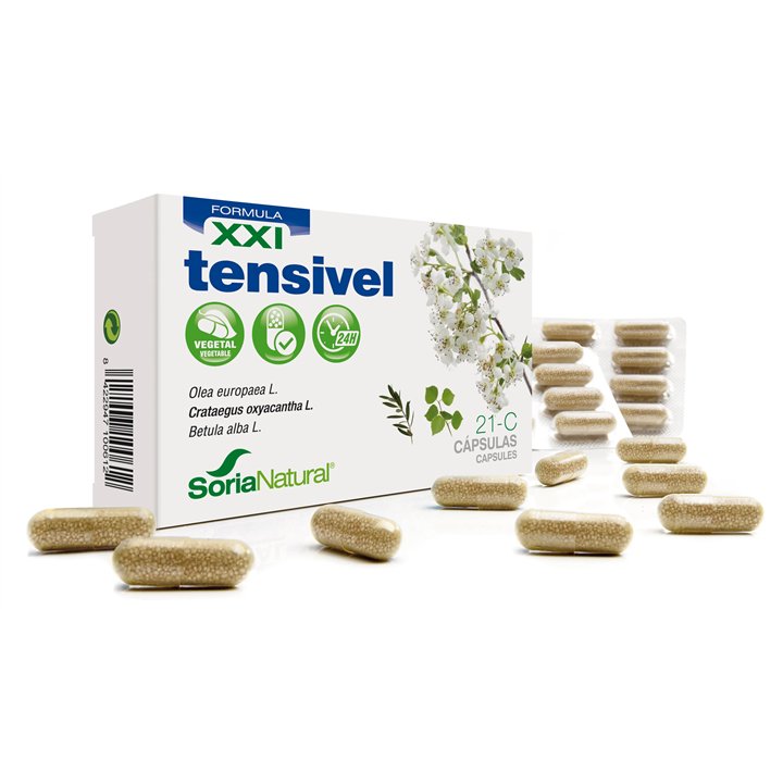 Soria 21-C Tensivel 600 Mg 30 Caps Liberacion Prolongada - unisex - Teknashop Ltd