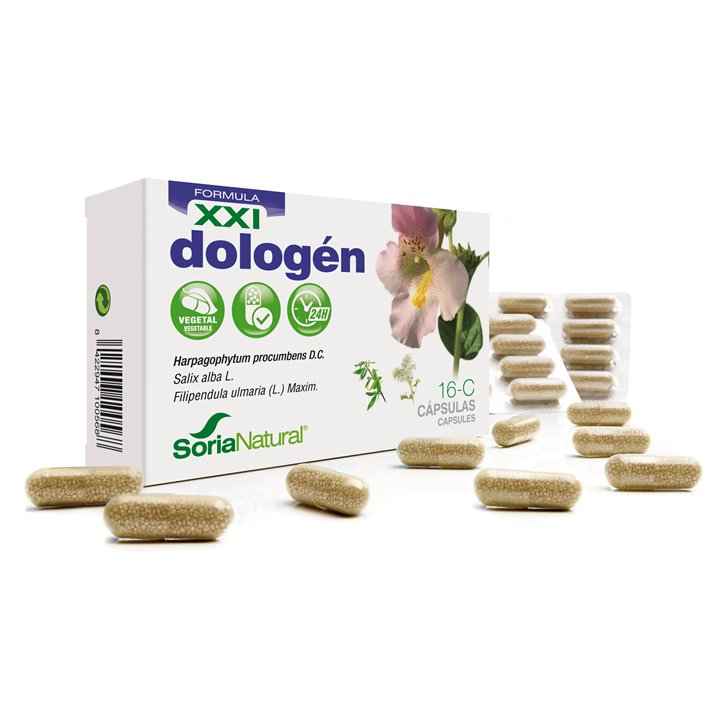 Soria 16-C Dologen 30 Caps Liberacion Prolongada - unisex - Teknashop Ltd