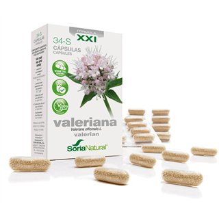 Soria 34-S Valeriana 600 Mg 30 Caps Liberacion Prolongad - unisex - Teknashop Ltd