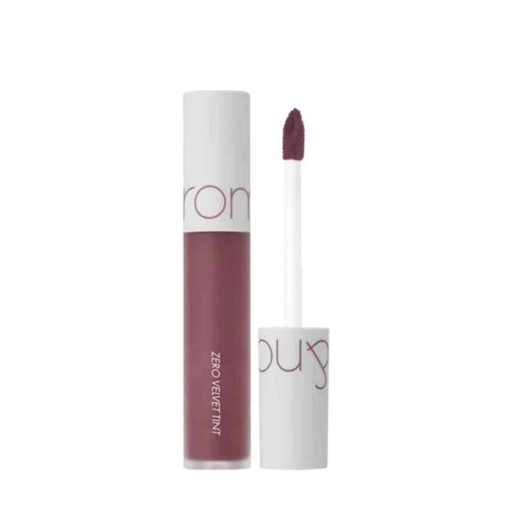 Rom&nd, Zero Velvet Tint, Liquid Lipstick, Liquid Lipstick, 04, Burnt Heart, 5.5 g - Teknashop Ltd