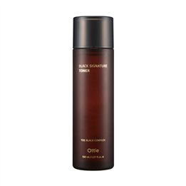 Ottie, Black Line, Snail Mucus, Hydrating & Firming, Tonic Lotion, For Face, 150 ml - Teknashop Ltd