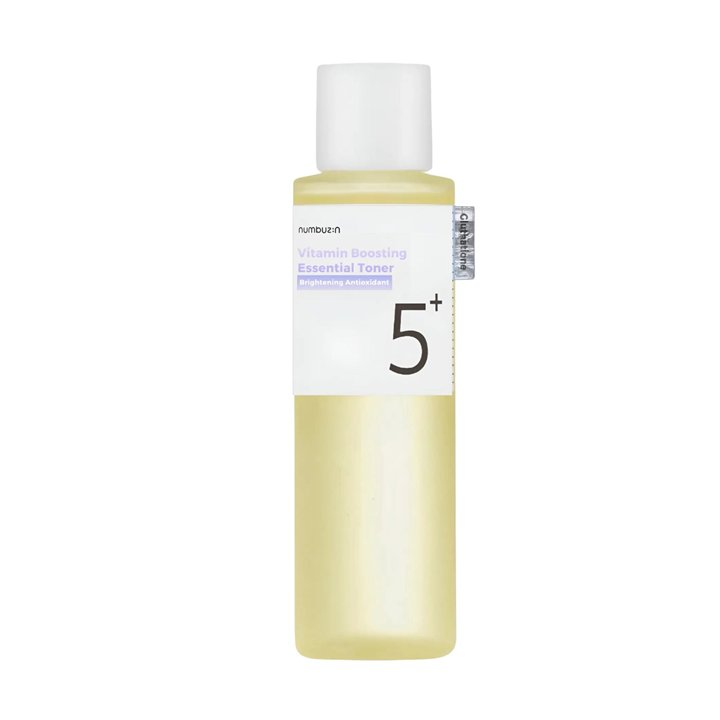 Numbuzin, No.5 Vitamin Boosting Essential, Brightening & Revitalising, Tonic Lotion, For Face, 200 ml - Teknashop Ltd