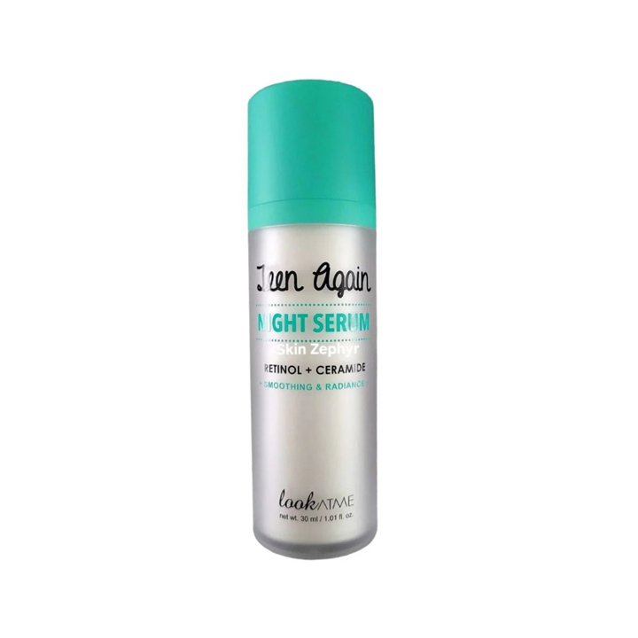 Look At Me, Teen Again, Boosts Radiance, Night, Serum, For Face, 50 ml - Teknashop Ltd