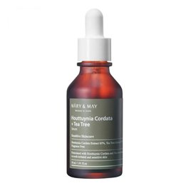 Mary and May, Houttuynia Cordata +Tea Tree, Soothing, Daily, Serum, For Face, 30 ml - Teknashop Ltd