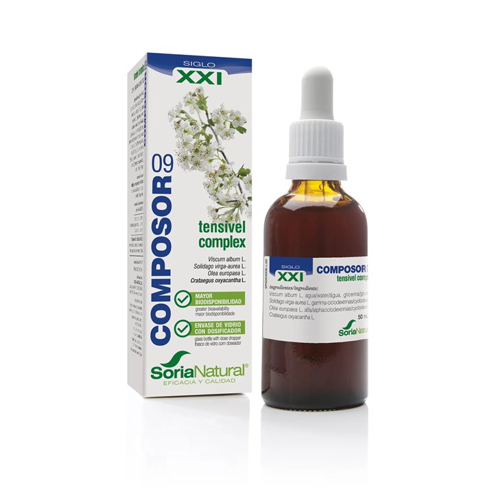 Soria Composor 9 Crataegus S Xxi 50ml - unisex - Teknashop Ltd