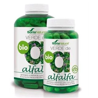 Soria Verde Alfalfa 630 Mg 240 Caps - unisex - Teknashop Ltd