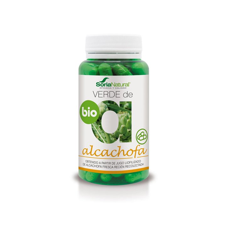 Soria Verde Alcachofa S Xxi 500 Mg 80 Caps - unisex - Teknashop Ltd