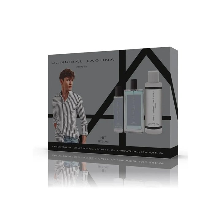 Hannibal Laguna Hit Men Edt 100ml Sets - unisex - Teknashop Ltd