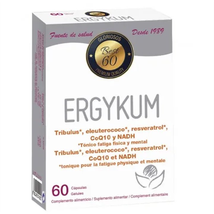 Bioserum Ergykum 60 Caps - unisex - Teknashop Ltd