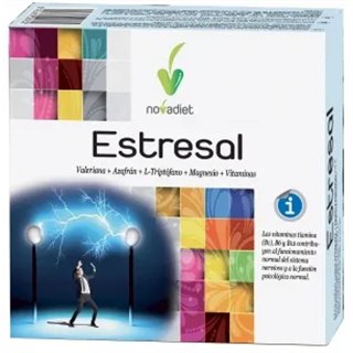 Novadiet Estresal 60 Caps - unisex - Teknashop Ltd