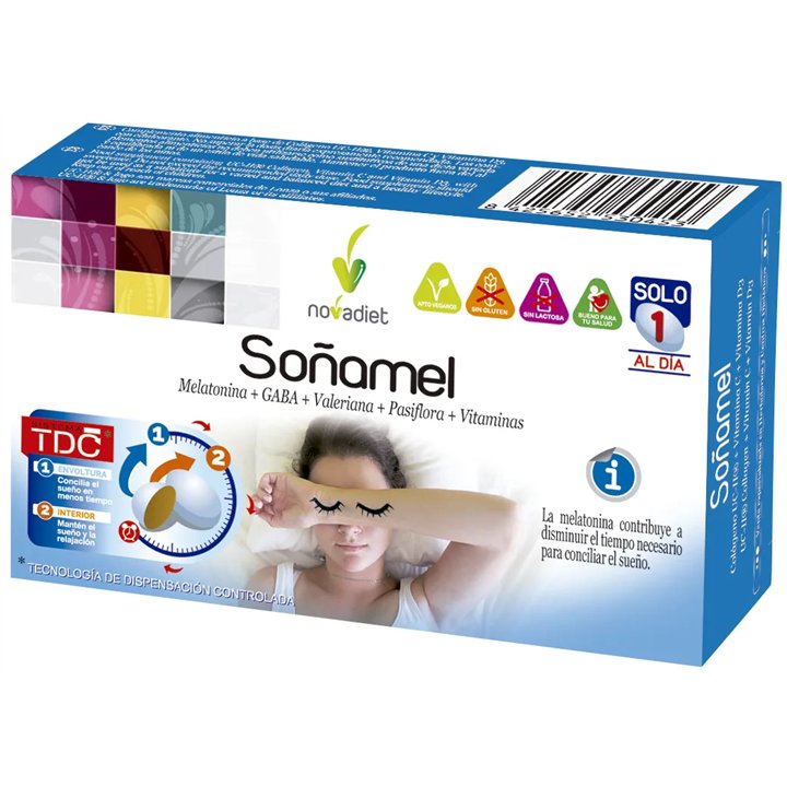 Novadiet Soñamel 30 Comp - unisex - Teknashop Ltd