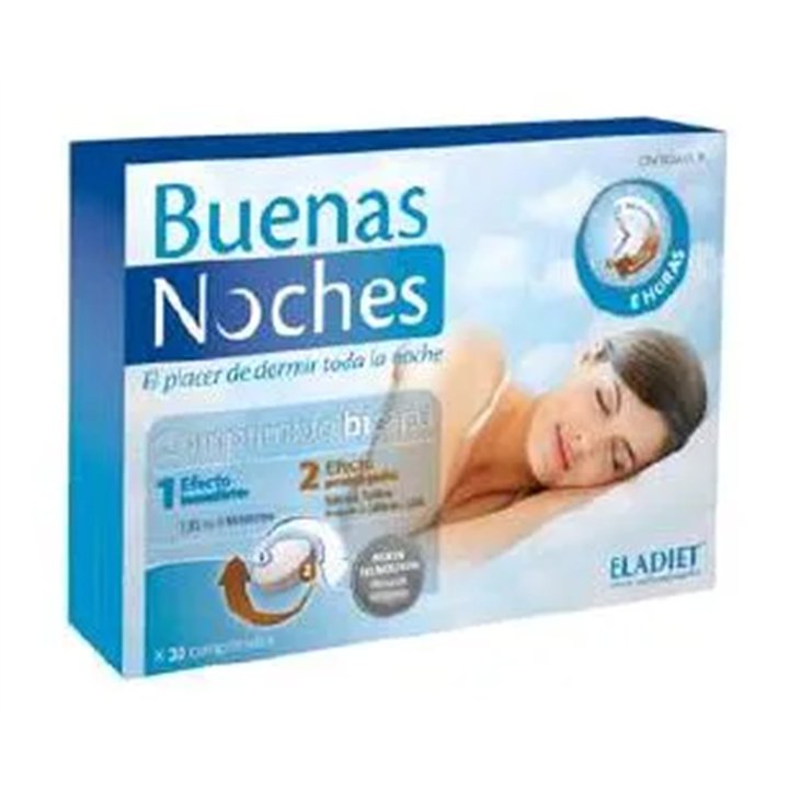 Eladiet Buenas Noches 60 Comp - unisex - Teknashop Ltd