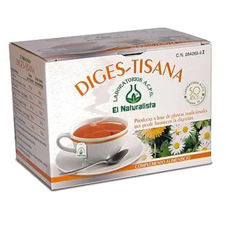 El Natural Digestisana 20 Bolsitas Infusion - unisex - Teknashop Ltd