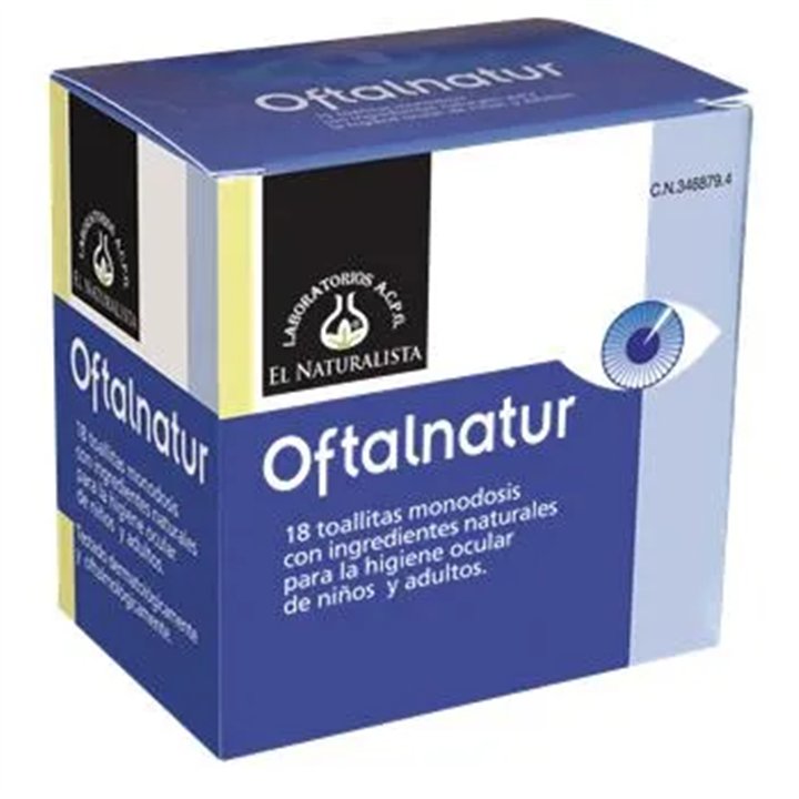 El Natural Oftalnatur Toallitas Oculares 15 Toallitas - unisex - Teknashop Ltd