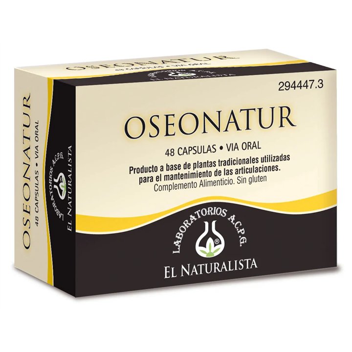El Natural Oseonatur 48 Caps 300 Mg - unisex - Teknashop Ltd