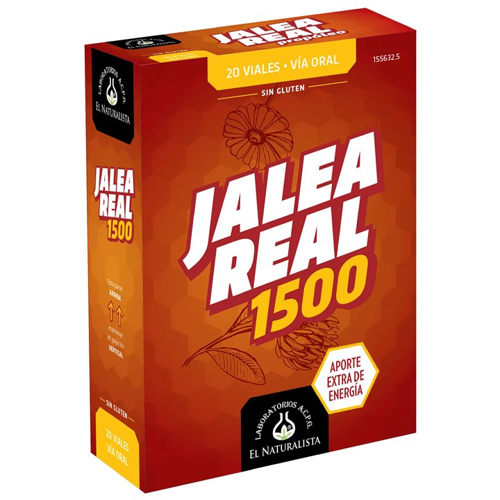 El Natural Jalea Real 1500 20 Viales Abre Facil - unisex - Teknashop Ltd