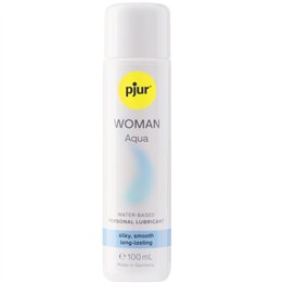 PJUR - WOMAN AQUA WATER-BASED LUBRICANT 100 ML - D-201645 - Teknashop Ltd
