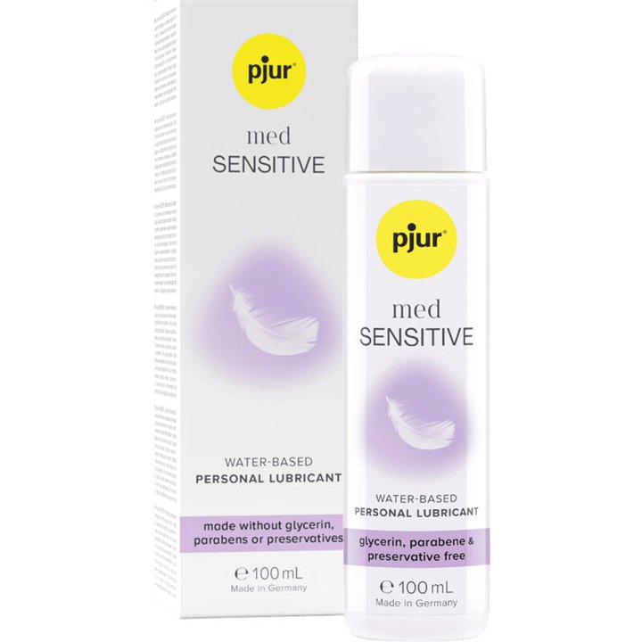 PJUR - MED SENSITIVE GLIDE WATER BASED LUBRICANT 100 ML - D-230658 - Teknashop Ltd