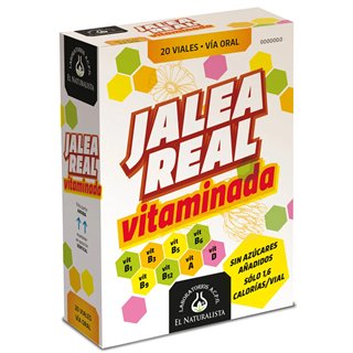 El Natural Jalea Real Vitaminada 20 Viales Abre Facil - unisex - Teknashop Ltd