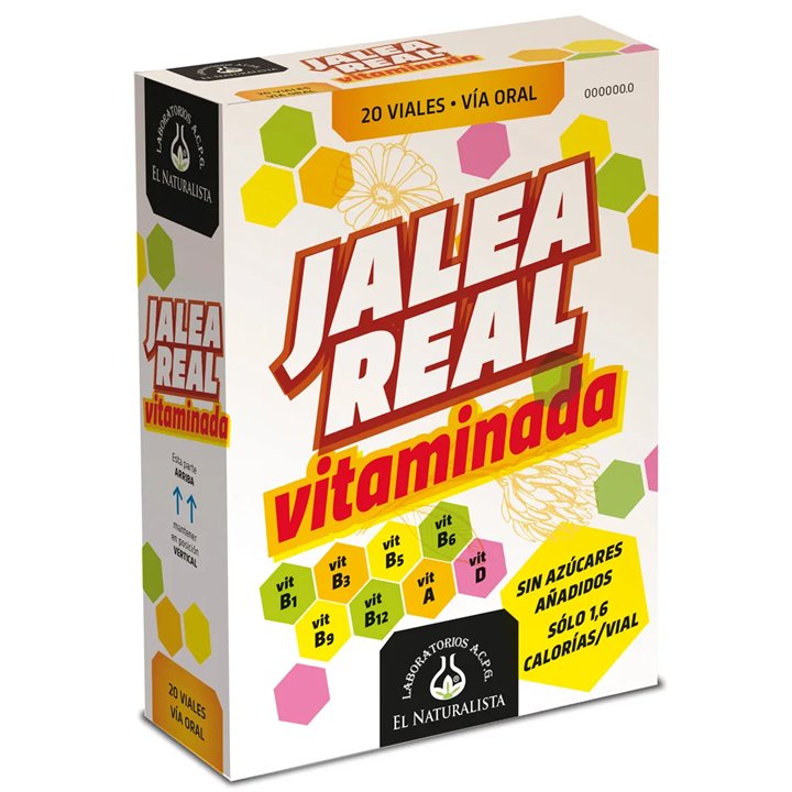 El Natural Jalea Real Vitaminada 20 Viales Abre Facil - unisex - Teknashop Ltd