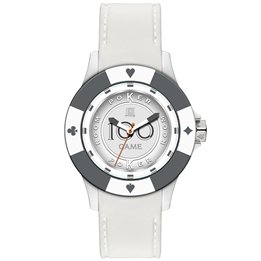 LIGHT TIME Mod. POKER - White / Grey - WW.L147BS - Teknashop Ltd