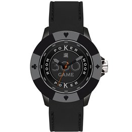 LIGHT TIME Mod. POKER - All Black - WW.L147ES - Teknashop Ltd