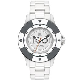 LIGHT TIME Mod. POKER - White / Grey - WW.L147B - Teknashop Ltd