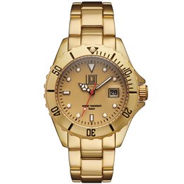 LIGHT TIME Mod. DIVER GOLD ALUMINIUM - WW.L152OR - Teknashop Ltd