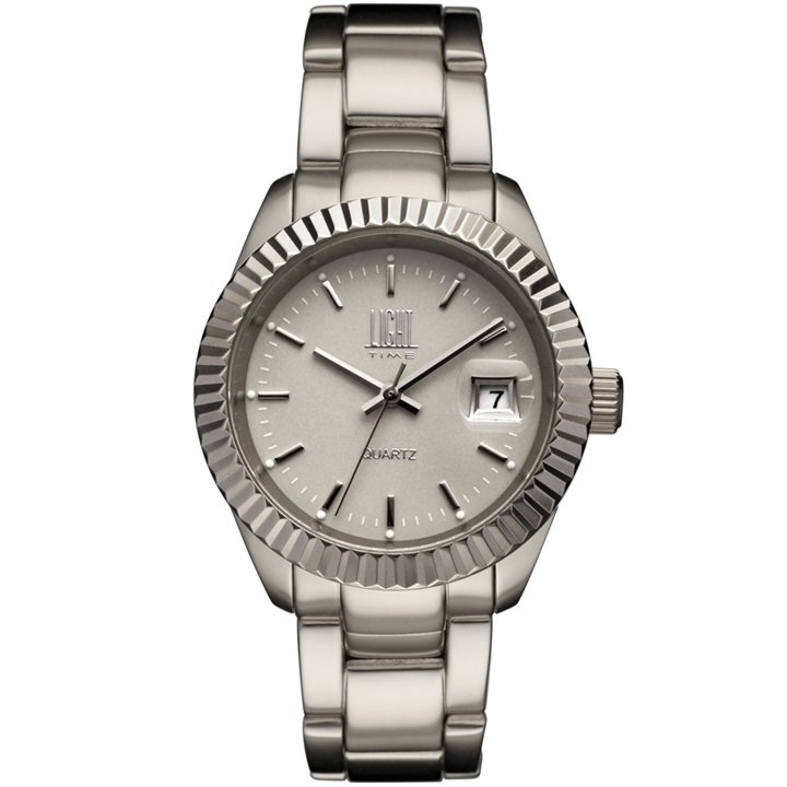 LIGHT TIME Mod. DIVER SILVER ALUMINIUM - WW.L154SI - Teknashop Ltd