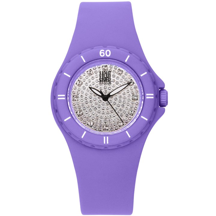 LIGHT TIME Mod. LADY DIVER - Lilac - WW.L122LI - Teknashop Ltd
