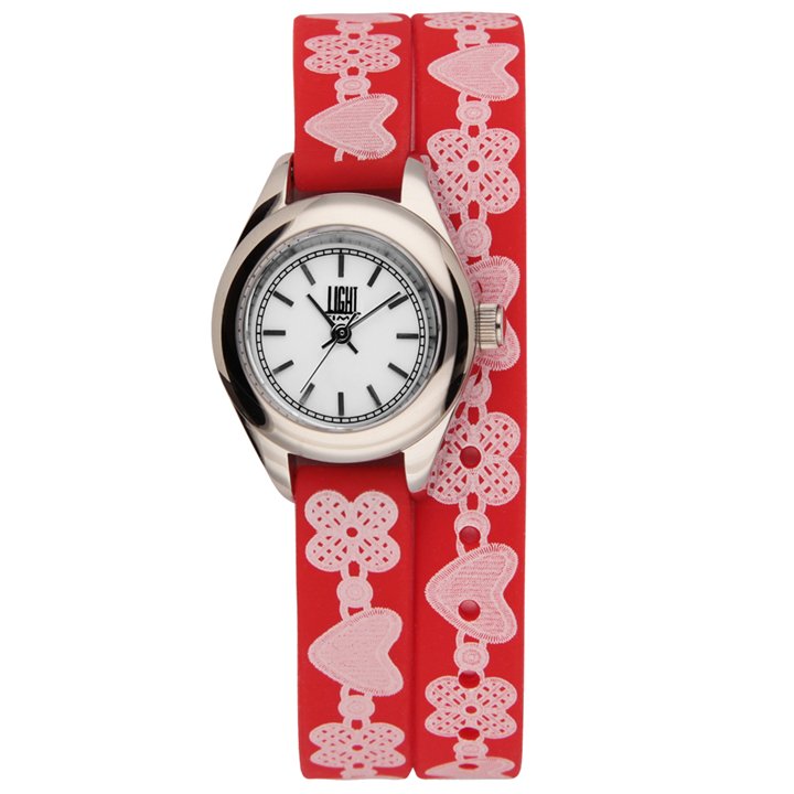 LIGHT TIME Mod. ROCOCO - Red - WW.L162C - Teknashop Ltd