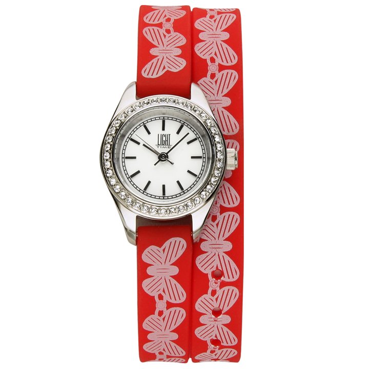LIGHT TIME Mod. ROCOCO - Red Strass - WW.L163H - Teknashop Ltd