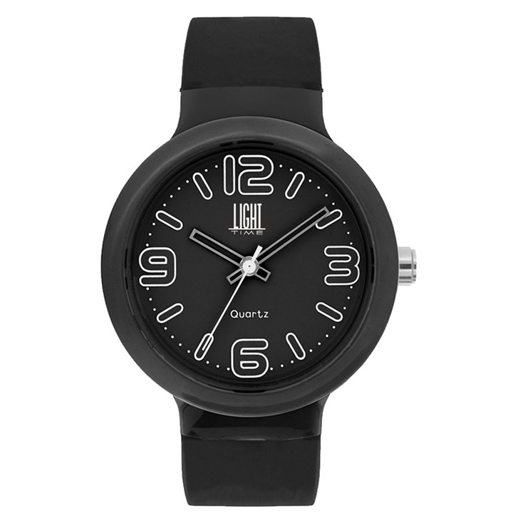 LIGHT TIME Mod. EUROPE - Black - WW.L177B - Teknashop Ltd