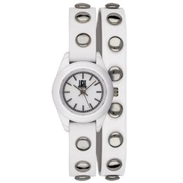 LIGHT TIME Mod. PUNK - White - Silver - WW.L169BI - Teknashop Ltd