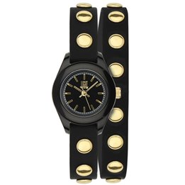 LIGHT TIME Mod. PUNK - Black / Gold - WW.L169NG - Teknashop Ltd