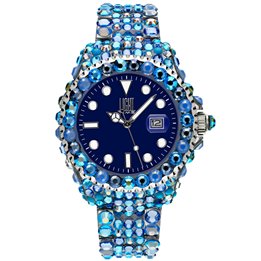LIGHT TIME Mod. MEDITERRANEO - Full Strass / Blue - WW.L602I - Teknashop Ltd