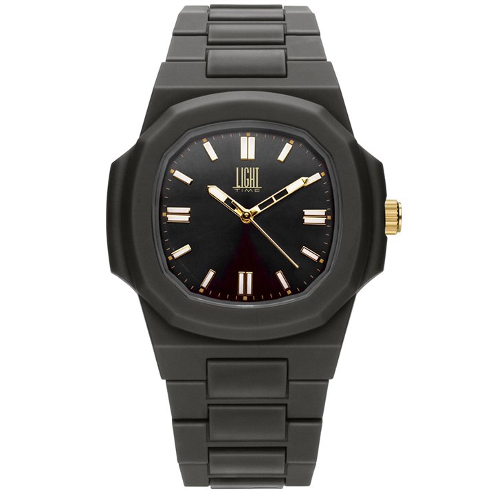 LIGHT TIME Mod. VELVET NAUTILUS - Black - WW.L511-NE - Teknashop Ltd